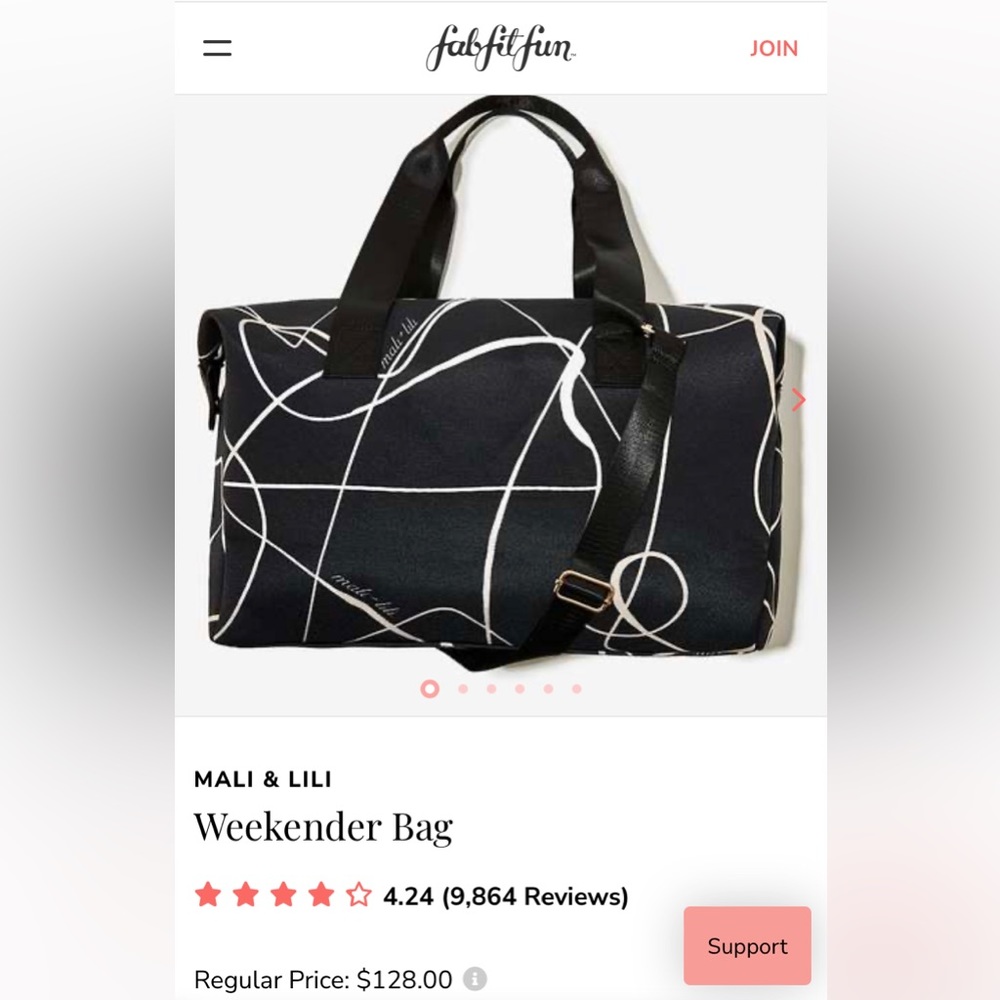 Mali & Lili Weekender Bag Fabfitfun